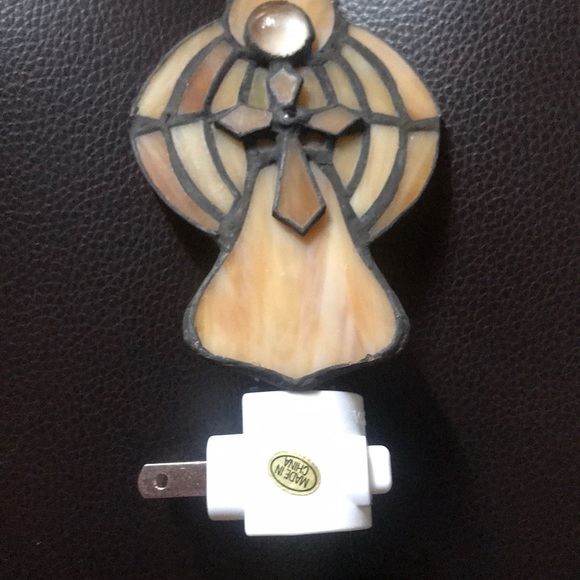 Other - Stain glass night light angel